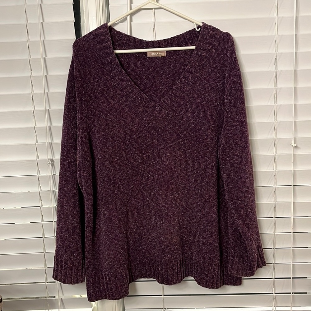 Womens Purple sweater